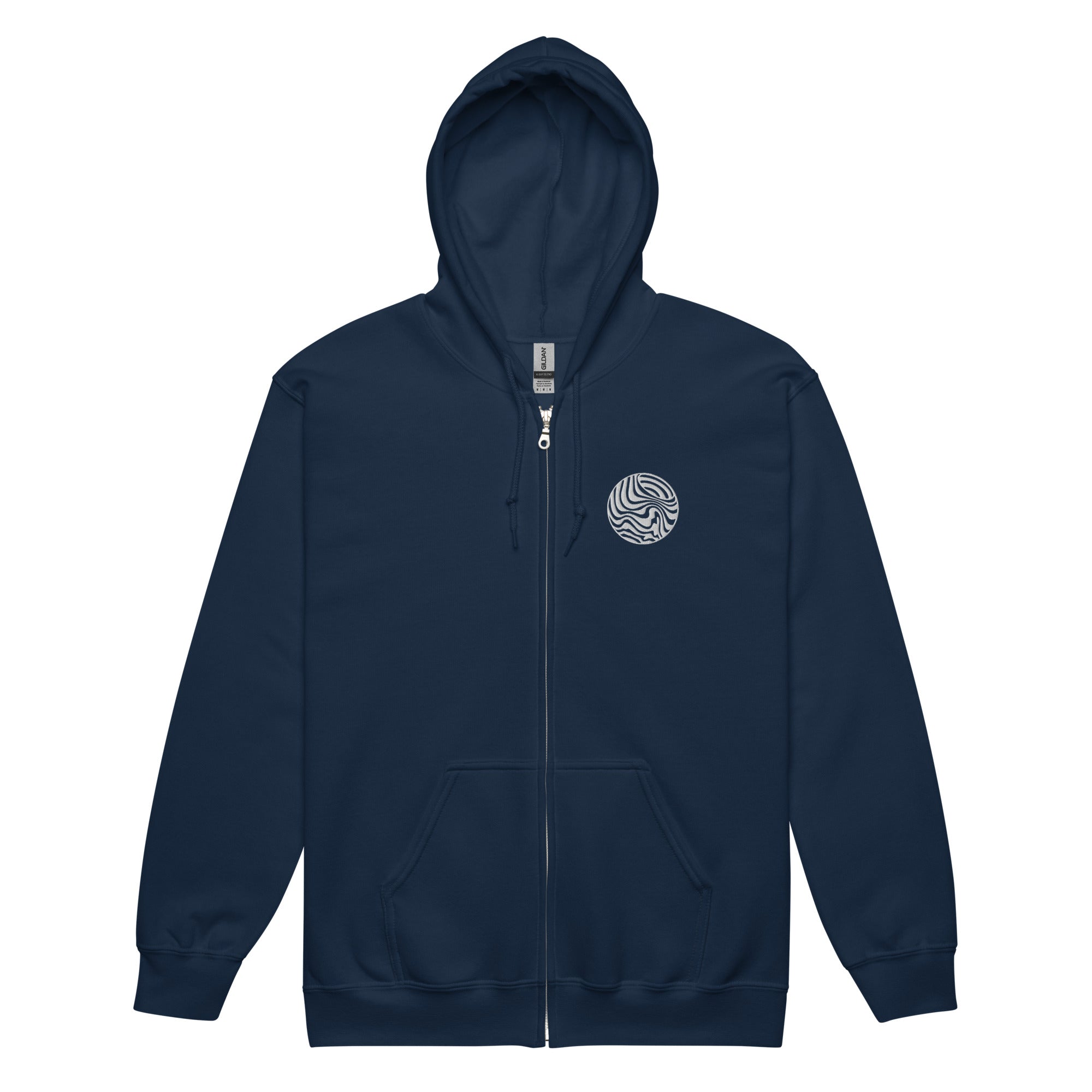 Wobz Logo Unisex Zip Hoodie